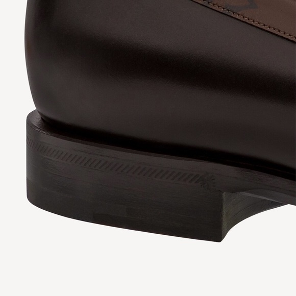 LOUIS VUITTON SAINT GERMAIN LOAFER - Moka Brown - Size 11 US/10 UK - Picture 5 of 7